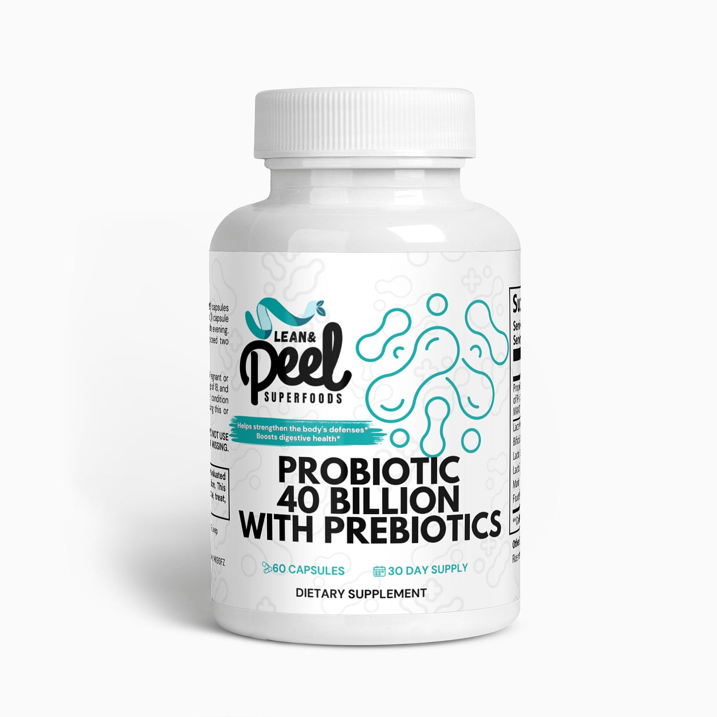 Probiotic 40 Billion with Prebiotics