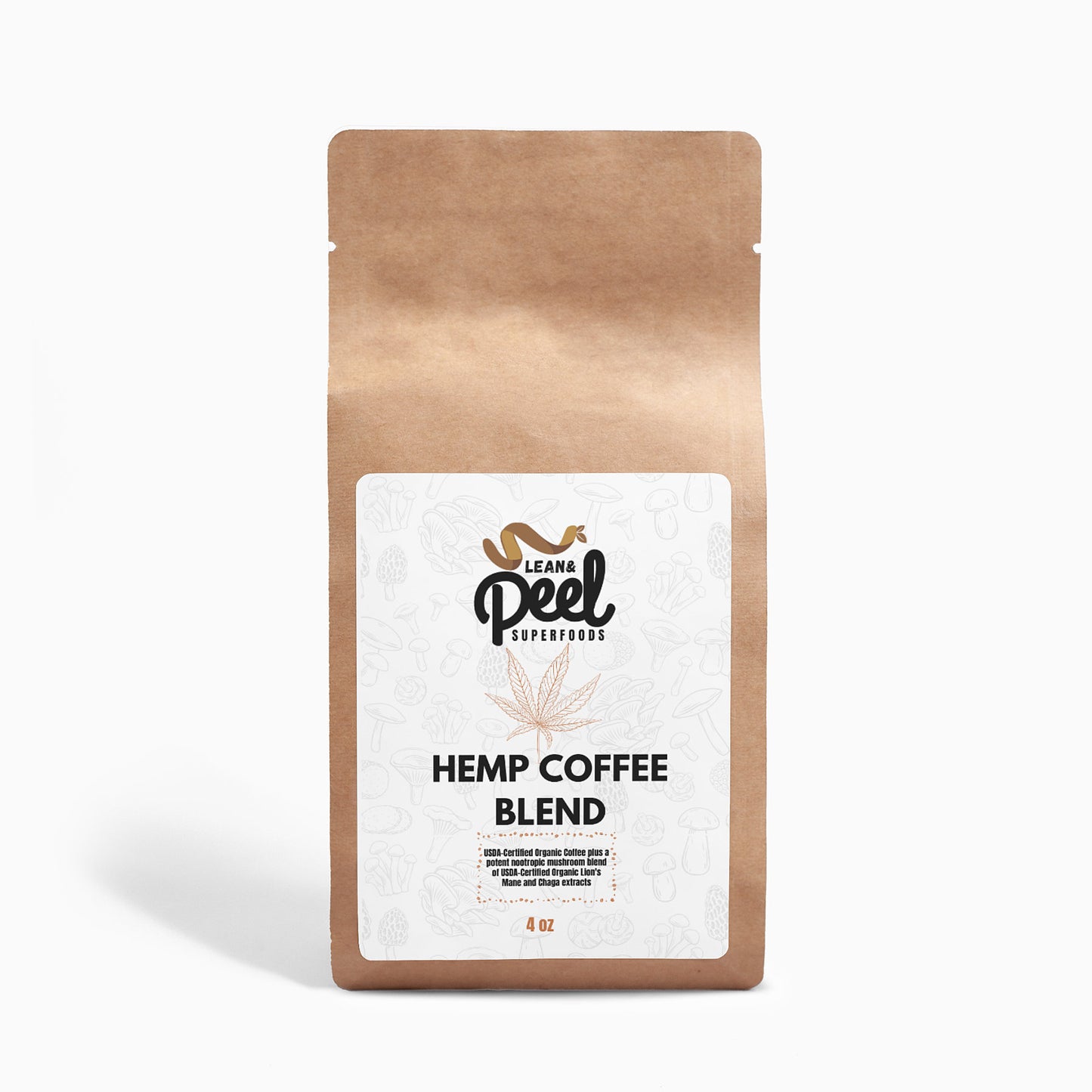 Hemp Coffee Blend - Medium Roast 4oz