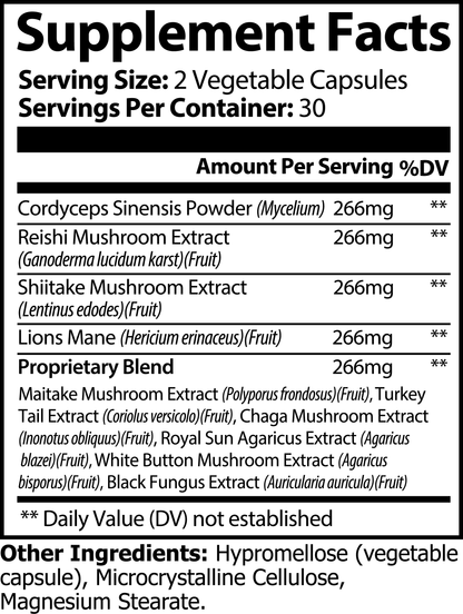 Mushroom Complex 10X